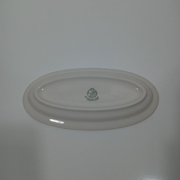 Syracuse China Oval Relish Tray Accent Trim Vintage - Picture 9 of 10